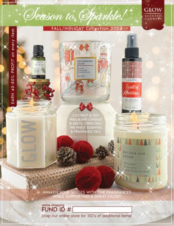 Fundraiser Signup Glow Scented Candles