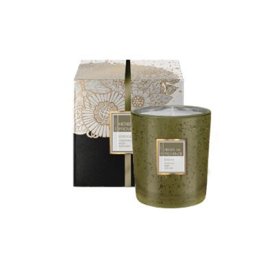 Herbs de Provence Metallic <br> Boxed Candle