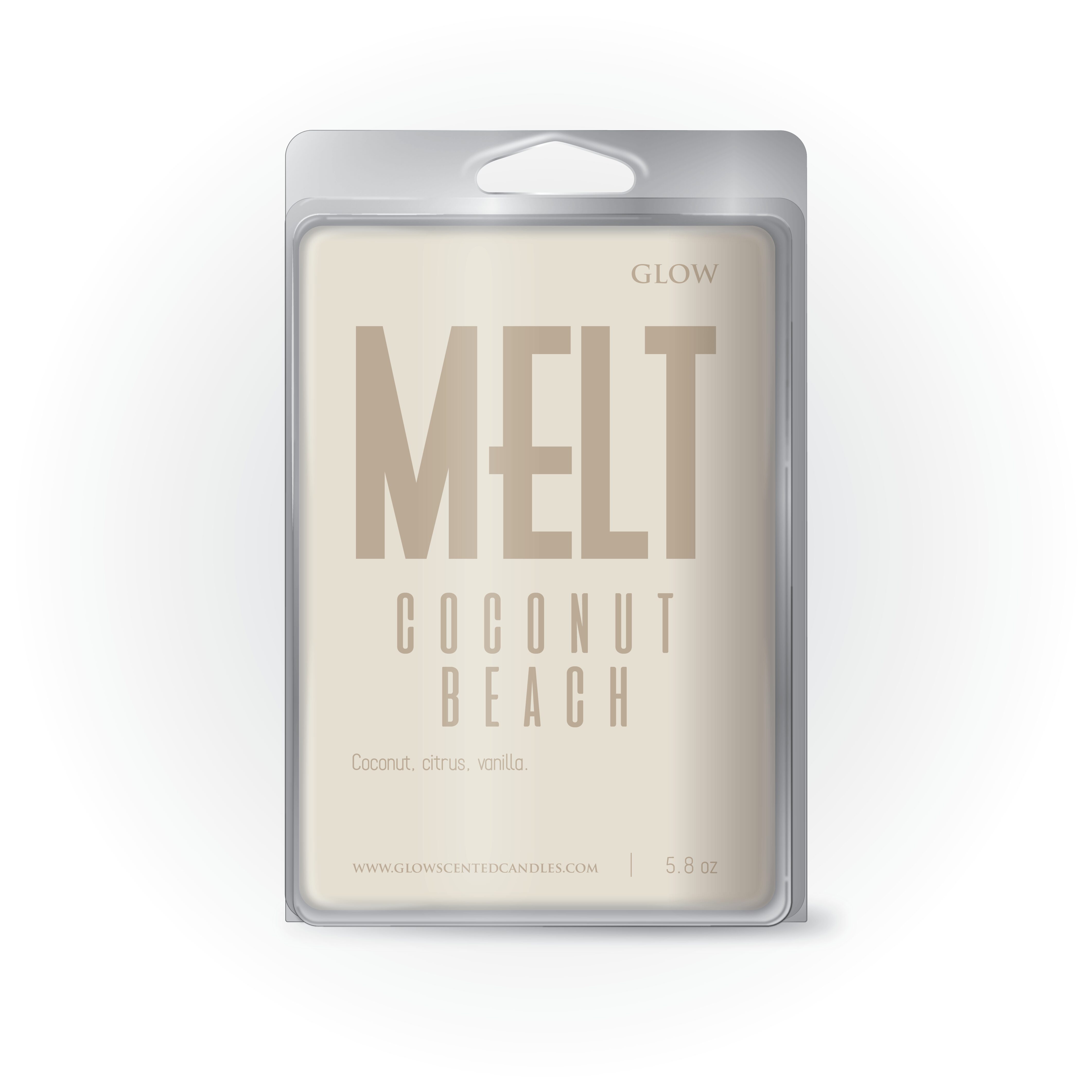 Coconut Beach <br> Large Wax Melts 6 cubes