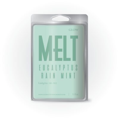 Eucalyptus Rain Mint Large Wax Melts 6 cubes