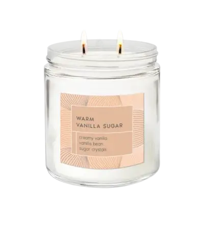 Warm Vanilla Sugar Signature 2-wick Candle