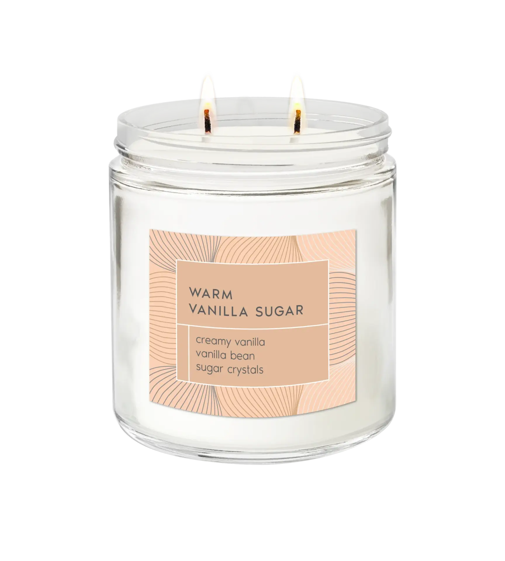 Warm Vanilla Sugar Signature 2-wick Candle