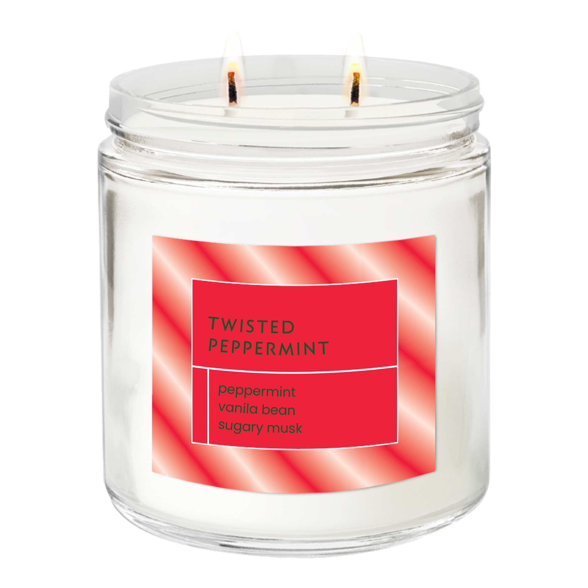 Twisted Peppermint <br> Signature 2-wick Candle