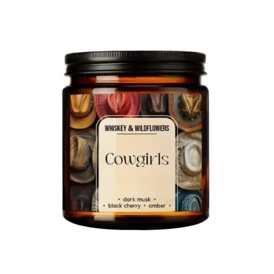 Cowgirls W&W Candle