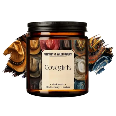 Cowgirls W&W Candle