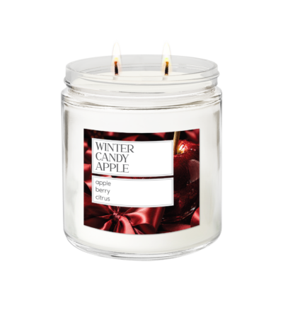 Winter Candy Apple  <br> Signature 2-wick Candle